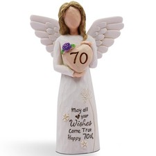 70th Birthday Gifts for Women, Meaningful 70th Birthday Gifts, Sculpted Hand-...