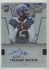 2016 Panini Prizm Collegiate Draft Picks Silver Trevone Boykin #192 Auto 2qs