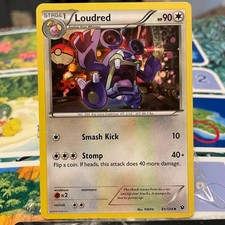 Loudred 81/124 Uncommon Fates Collide Pokemon Near Mint