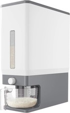 Rice Dispenser 25 Lbs 11.3kg , Rice Storage Container Sealed Moisture Proof with