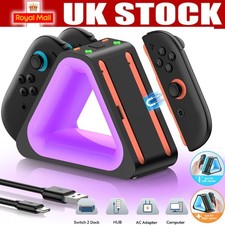 Fast Charging Dock station for Nintendo Switch 2 Joy-con Controllers,7 LED light