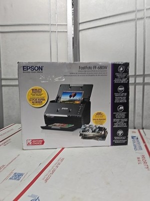 Epson Fastfoto FF-680W Wireless Photo & Document Scanner - Black