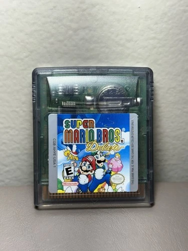 Super Mario Bros. Deluxe Nintendo Game Boy  Cartridge 1999 W/ Case - works