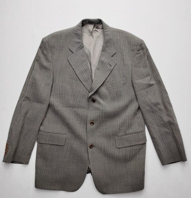 Hugo Boss Sport Coat Men s Size 46R Gray Blazer Poseidon Akropolis Jacket