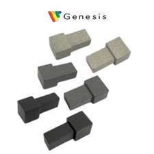 Genesis Tile Corner Trim Pieces - Aluminium - Various Colours  & Sizes