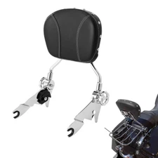 Adjustable Detachable Backrest Sissy Bar For Harley Touring Street Glide 2009-25
