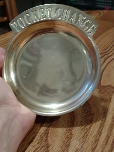 Solid Brass Pocket Change Tray - Picture 3 of 11