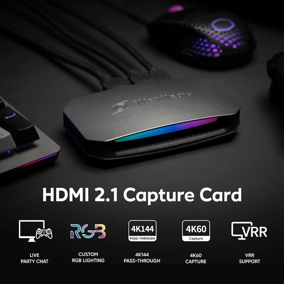 AVerMedia Live Gamer Ultra 2.1-4K Plug & Play Capture Card w/ VRR & HDR - Image 2 of 4