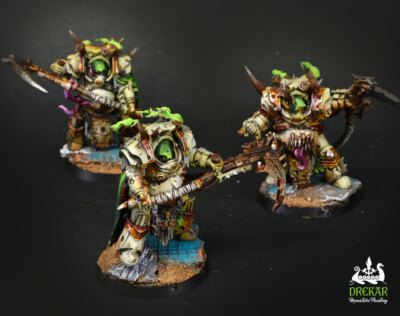 Deathshroud Bodyguard Death Guard Nurgle ** AUFTRAG ** Gemälde