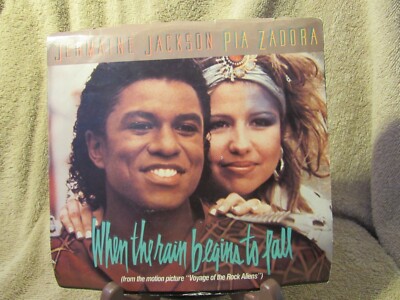 Jermaine Jackson / Pia Zadora   When The Rain Begins To Fall - 1984 - Funk, Soul