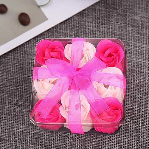 Rose Soap Flowers Gift Box Valentine's Day Gift Bouquet Wedding Home DecoratiLR - Picture 6 of 15