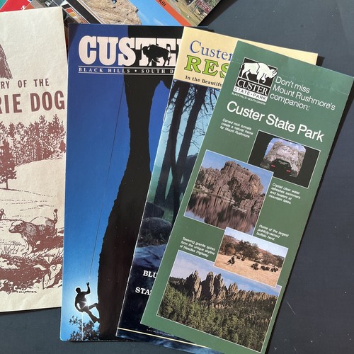 South Dakota Travel Tourism Ephemera Newspaper Custer Crazy Horse Rushmore 1992 - Picture 8 of 10