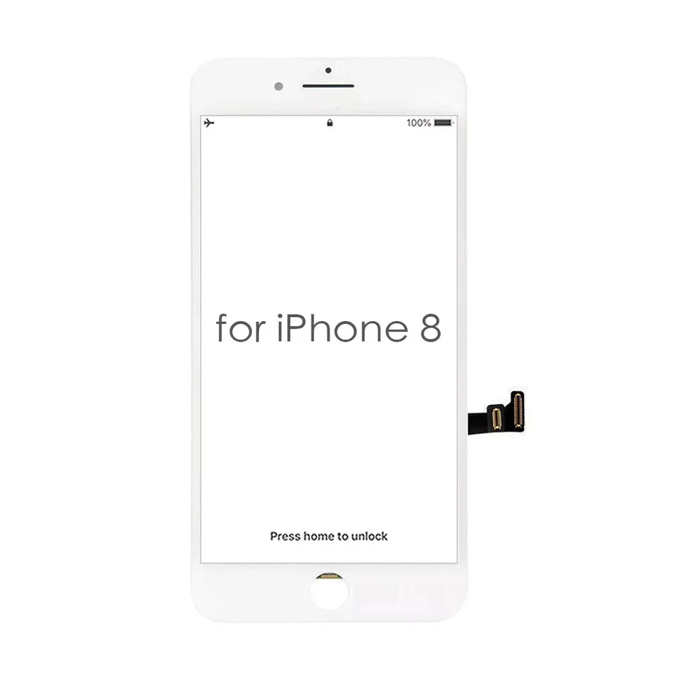 iPhone 8 - Tela branca Incell LCD Touch digitalizador conjunto de tela substituição - Imagem 2 de 4