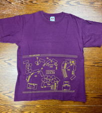 VTG Y2K 2001 The Beta Band Tour Tee Shirt Sz M Scottish Folktronica Indie Rock