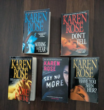 Bundle of 5 Paperback Book By Karen Rose - VG