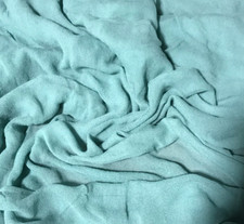 Hand Dyed SAGE GREEN - Silk Gauze Chiffon Fabric