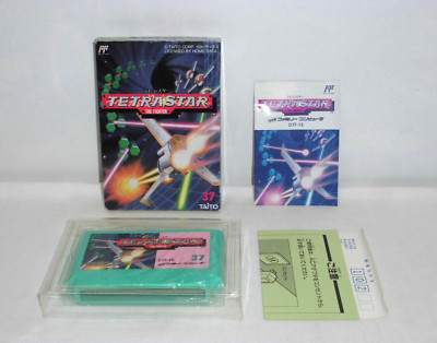NES -- TETRA STAR -- Shooter. Boxed. Famicom, JAPAN Game. TAITO. 10903