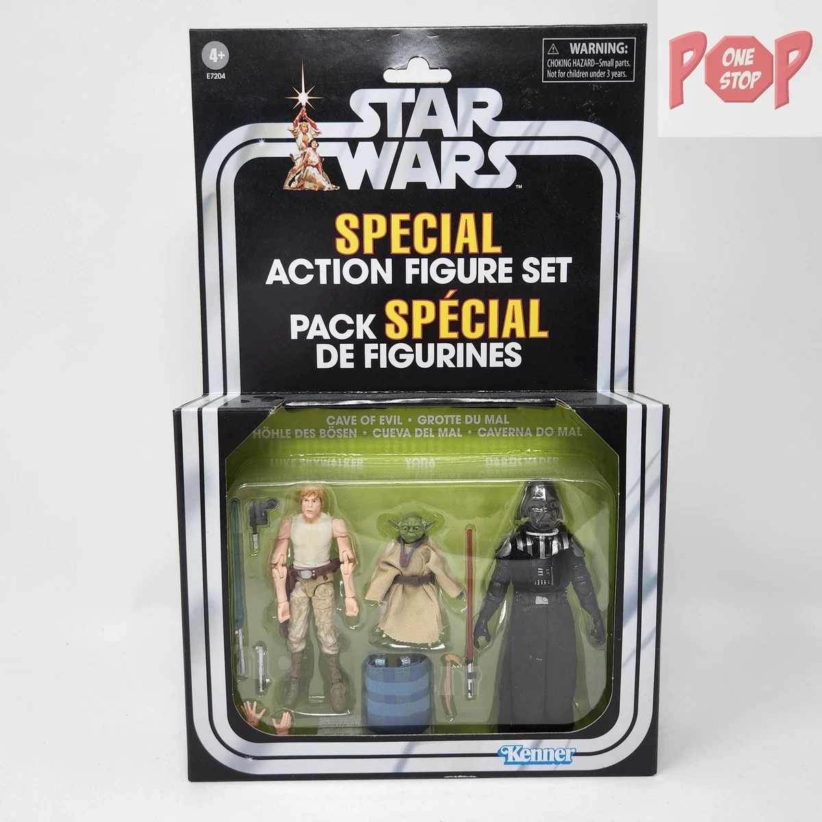 Star Wars Vintage Collection Cave of Evil set Luke Yoda