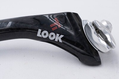 NOS LOOK ERGOPOST TI CARBON SEATPOST 25.0 mm 2 BOLTS 255 mm