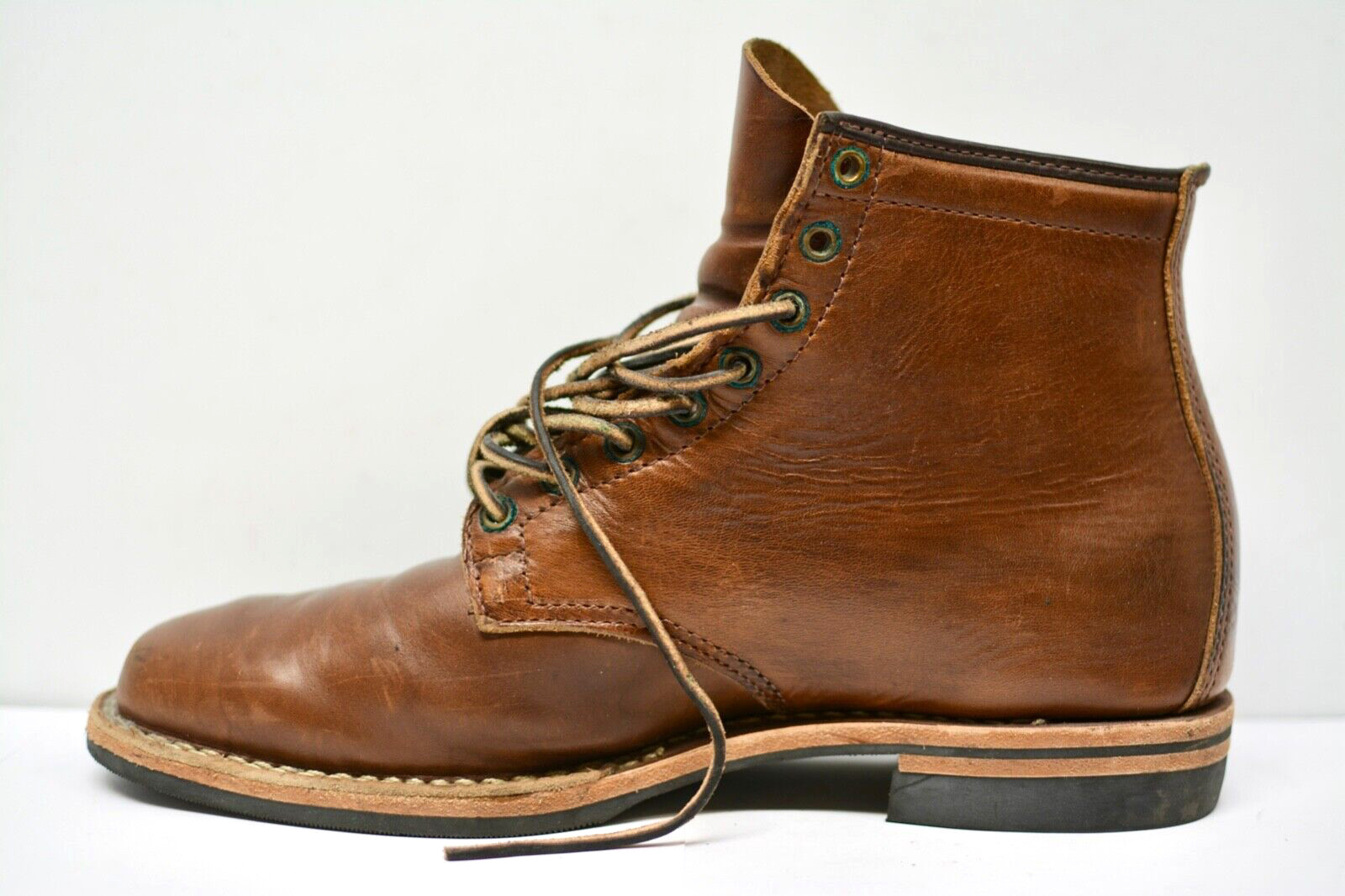 WESCO Horsehide Leather Men's Brown Boots Size 10.5… Gem