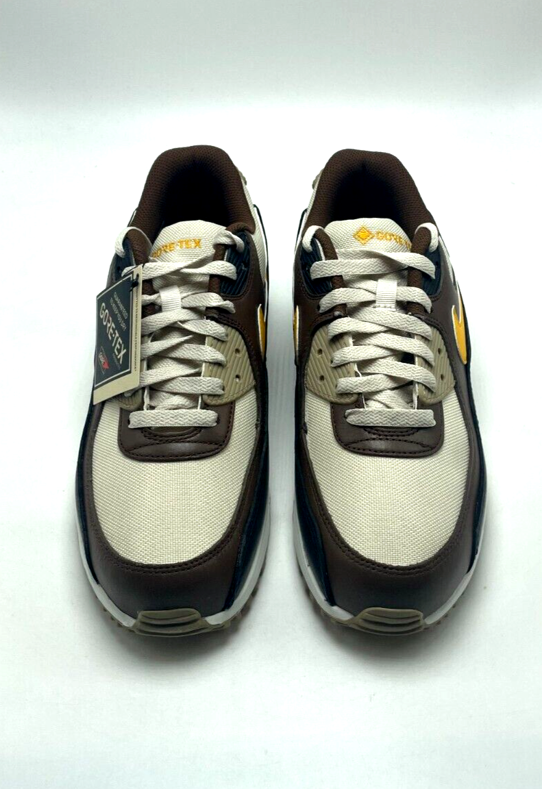 NEW* MEN Nike AIR MAX 90 GORE TEX CACAO WOW (FD5810 201), SZ 8.0