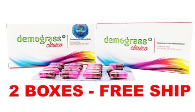 2 PACK Demograss CLASSIC 100% ORIGINAL Clasico Demograss 2 MESES 60 CAPSULES