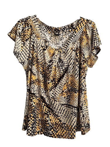 Blouse Femme Taille L - East Fifth - Crème, Polyester Léger - Excellent état
