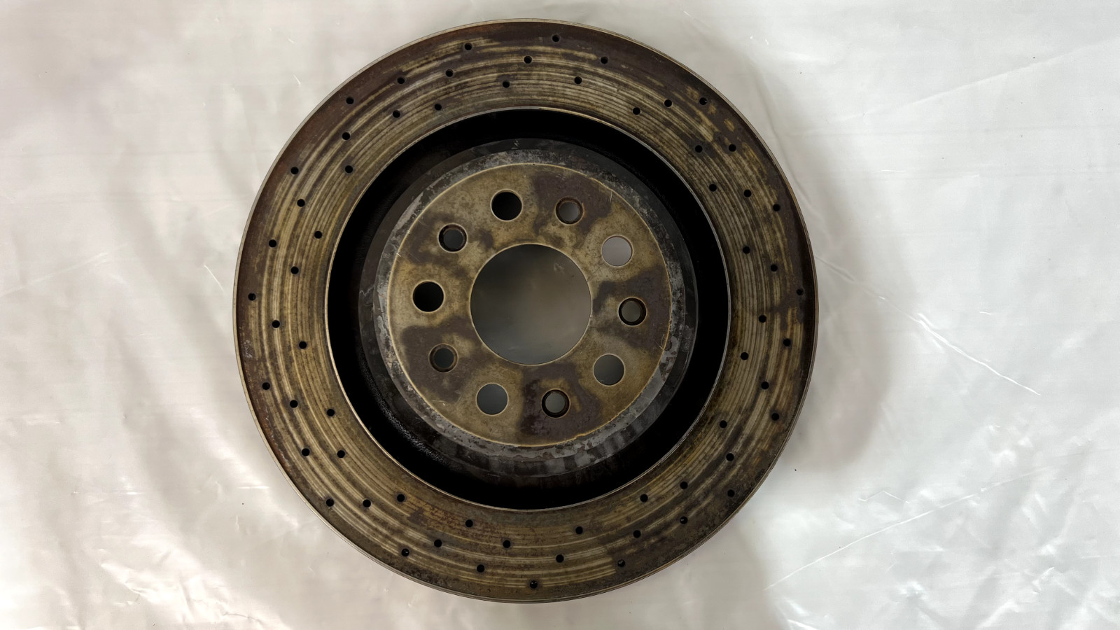 14-24 Maserati Quattroporte Rear Brake Rotors Disc Left & Right Set OEM