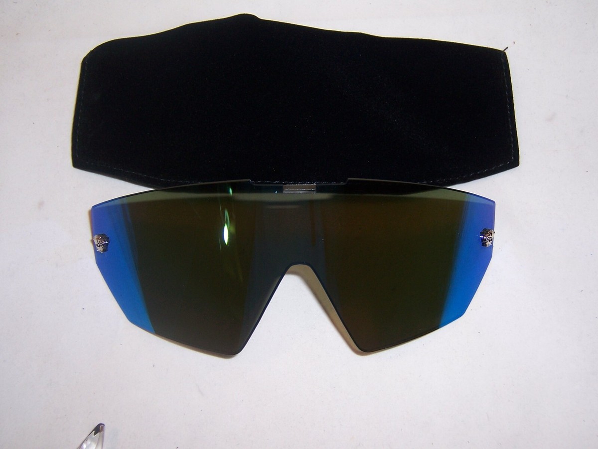NEW VERSACE SUNGLASSES VE4461 148/6V CRYSTAL/GRAY 47MM 