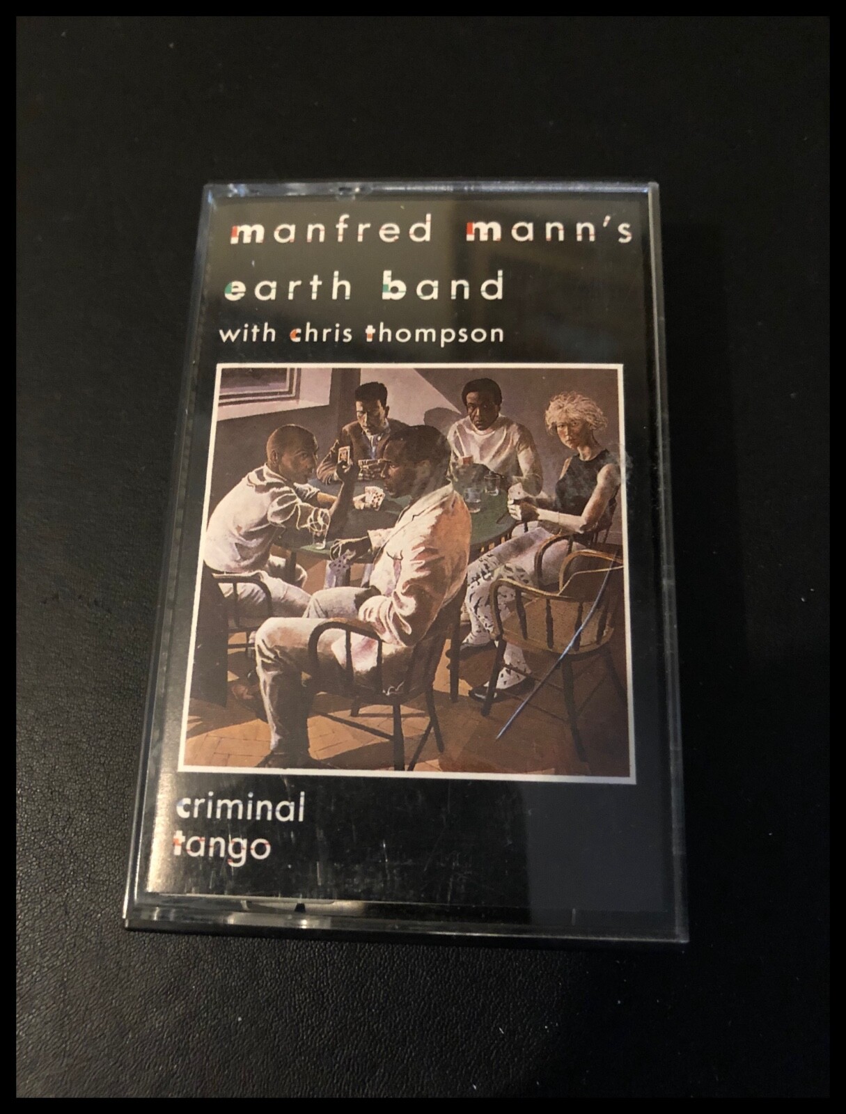 Criminal Tango Manfred Mann's Earth Band - Cassette Tape Album (Chrome 1986)