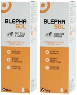 Blephasol Lotion 100ml für empfindliche Augenlider Multipack x2er Pack