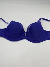 NWOT Chantelle AERIA Style:12960 Size 32 DD Electric Blue Spacer T-Shirt UW Bra