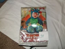 #34 - Dinky DRagon Incharacter  Halloween Costume Infant 6 months- 2 years
