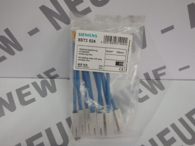 5ST2524 - SIEMENS - 5ST2 524 / Anschlusskabel mit Steckertrennung x 10 NEU
