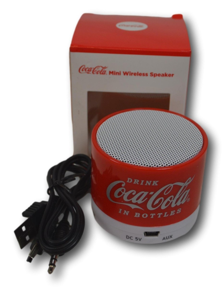 Coca-Cola Mini Wireless Speaker - NIB | eBay