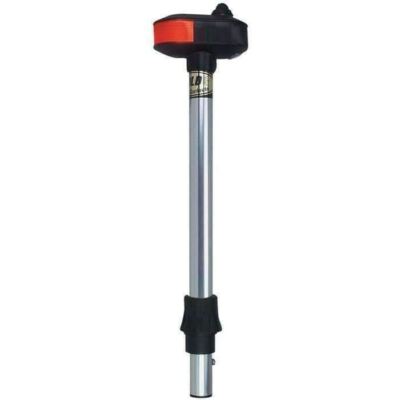 Perko Removable Bi-Color Utility Light And Pole-Black #1421DP2CHR