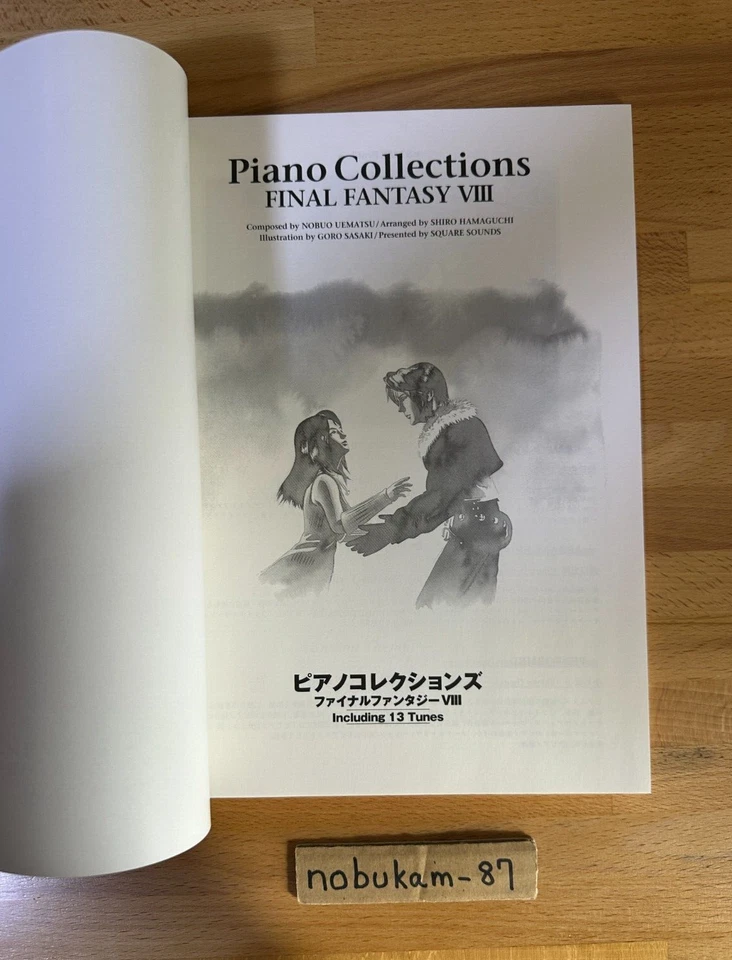 Final Fantasy VIII 8 Piano Collections SHEET MUSIC Song Book FF8 - Image 4 of 4
