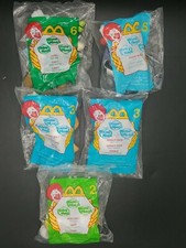 2001 McDonald's Happy Meal Toys Disney House of Mouse Lot Of 5 NEW 2, 2-3, 5, 6
