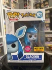 Funko Pop! Vinyl: Pokémon - Glaceon (Flocked) - Hot Topic (Exclusive)