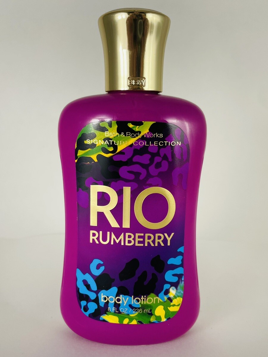 Bath Body Works Rio Rumberry Shea Body Lotion, Fl Oz