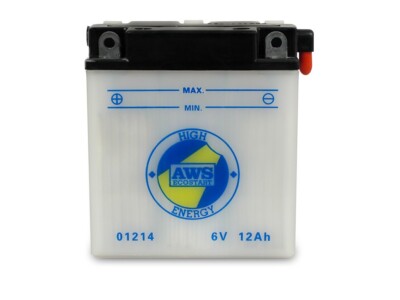 MZ Batterie 6V 12 Ah ES TS ETZ 125 150 250 mit Zubehör AWS