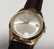 Vintage 1960s FOOTBALL SOCCER CLUB FC Internazionale Milano Swiss Watch Inter