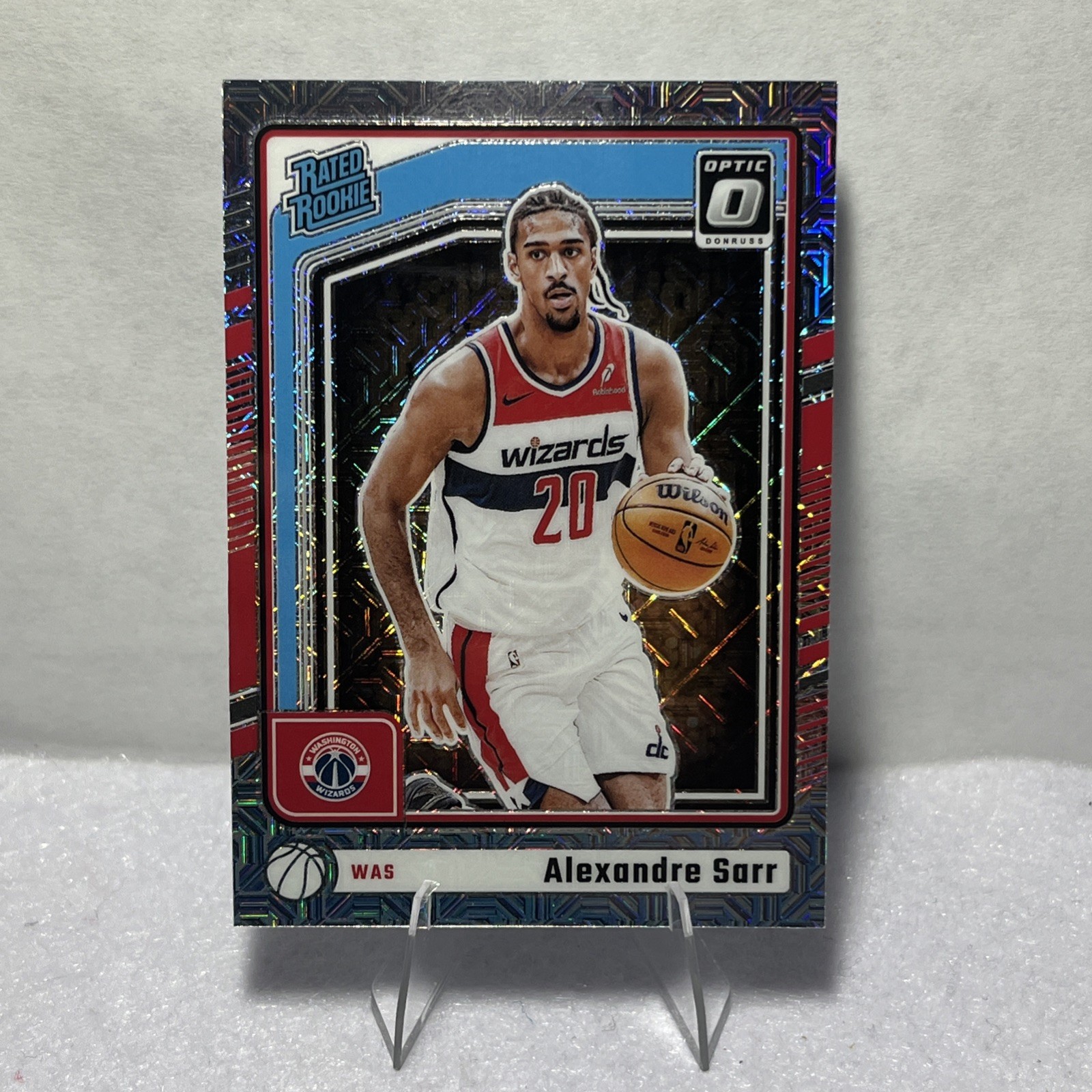 2024-25 Donruss Optic Rated Rookie Alexandre Sarr Mojo Prism (RC) #276