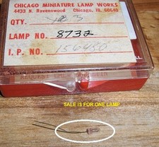 8732 SUB-MINIATURE LAMP FREE SHIPPING