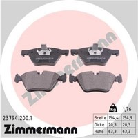 Zimmermann BremsbeläGe Bremsbelegsatz Vorne FüR BMW 3Er Touring