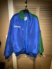 Vintage STARTER Trenton Thunder Bomber Jacket Size XL