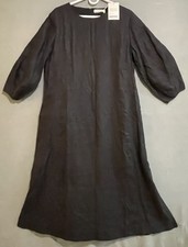 NWT Everlane The Linen A Line Midi Dress Minimalist Size 12 100% Linen
