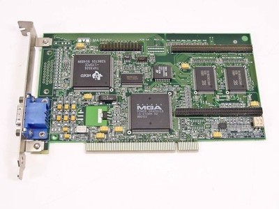 Matrox 576-04 Pci Video Card Tested Working