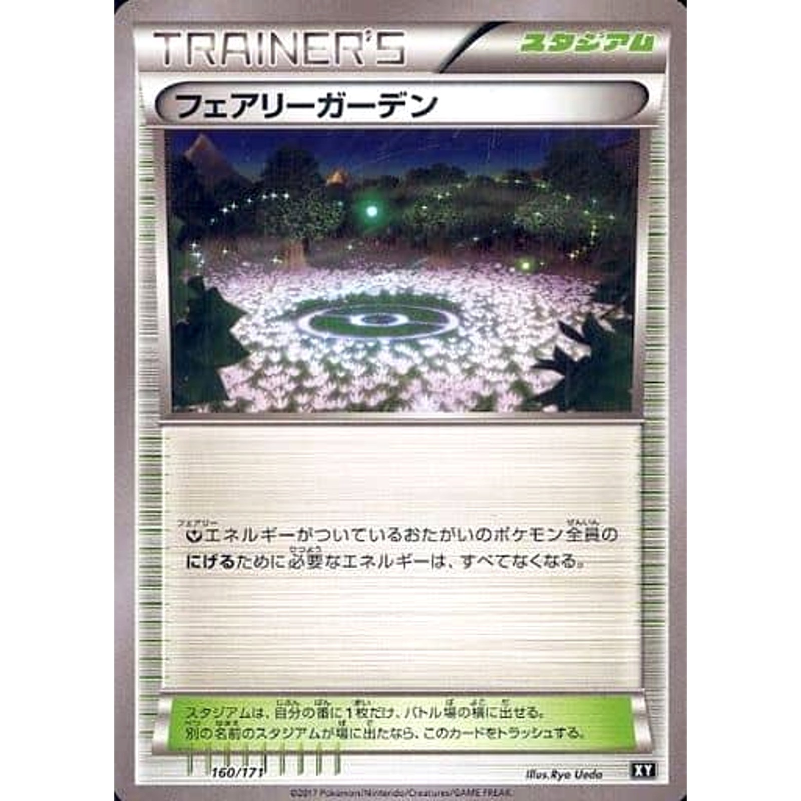 Pokemon Fairy Garden 160/171 XY The Best of XY Japanese Card