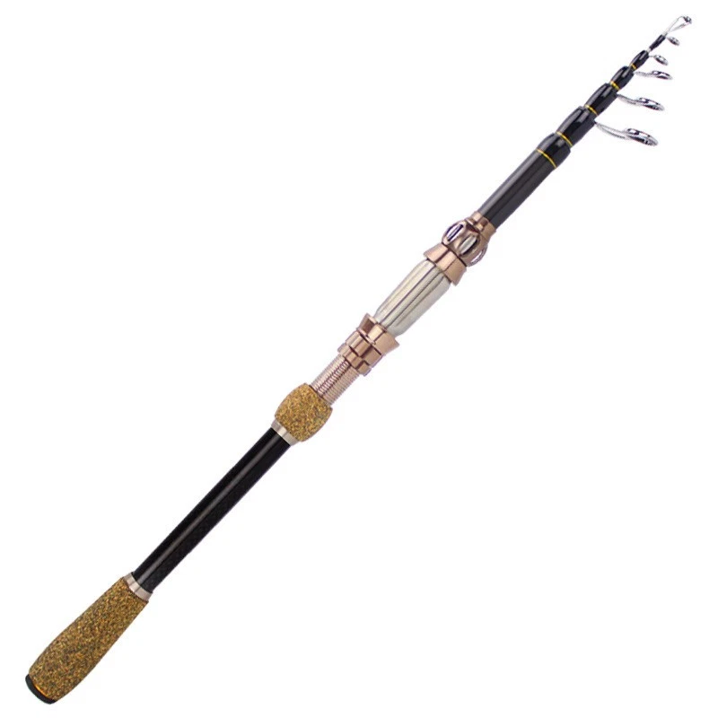 Telescopic Fishing Rod Carbon Fiber Spinning/casting Rod Fast Action Sensitivity